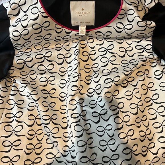 Kate spade, black trench coat , size XS/ TP - Picture 3 of 4